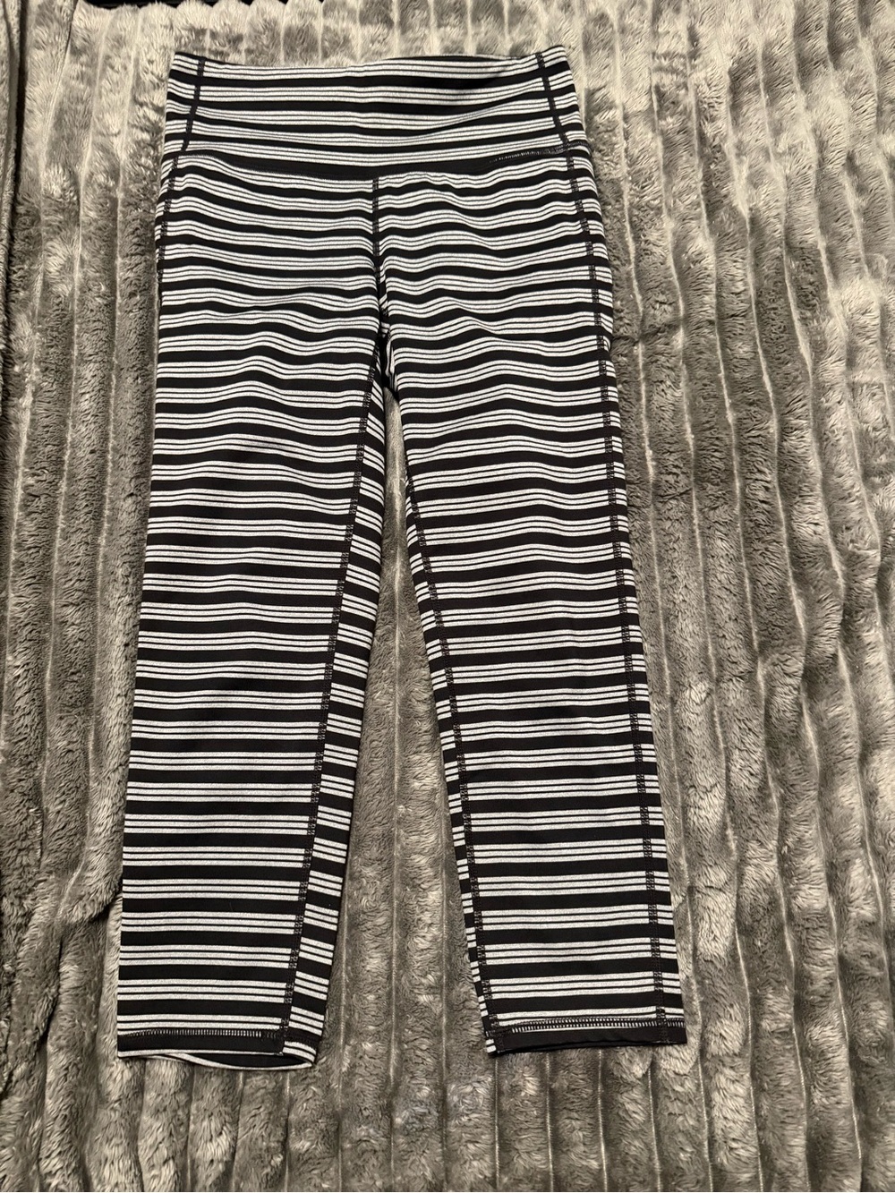 Athleta Striped Crop Leggings